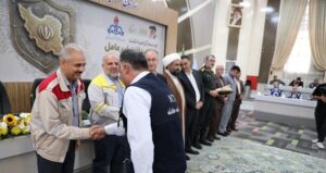 مدیر مجتمع پتروشیمی کارون، نفر برتر تیم‌های فرماندهی حادثه در منطقه ویژه اقتصادی پتروشیمی