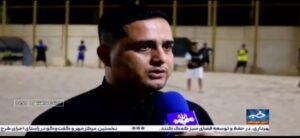 حساکره: با تیم تماماً بومی عازم مسابقات شدیم/در زمینه فوتبال ساحلی، با چالش‌های زیرساختی روبرو هستیم