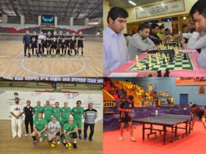 شرکت فجر انرژی با ۵۶ ورزشکار در پنج رشته در این رویداد ورزشی شرکت کرد