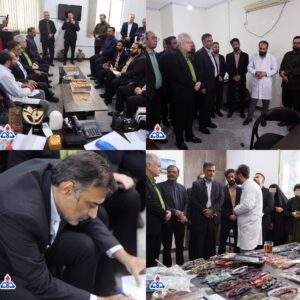 برگزاری اردوی جهادی پزشکی سلامت علوی (طرح شهید آیت الله رئیسی) در منطقه آبادان